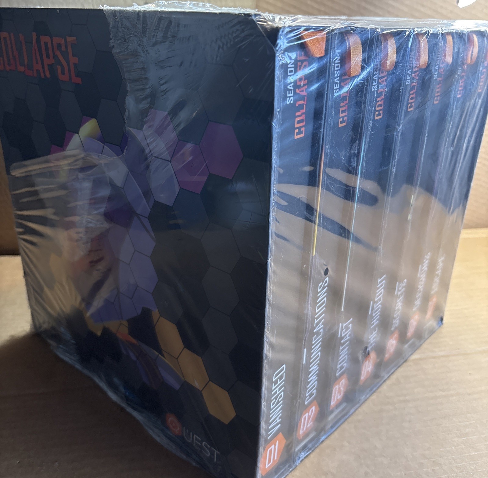 BRAND NEW SEALED Quest Problem Solving Box Game Season 1 COLLAPSE (1-7)
