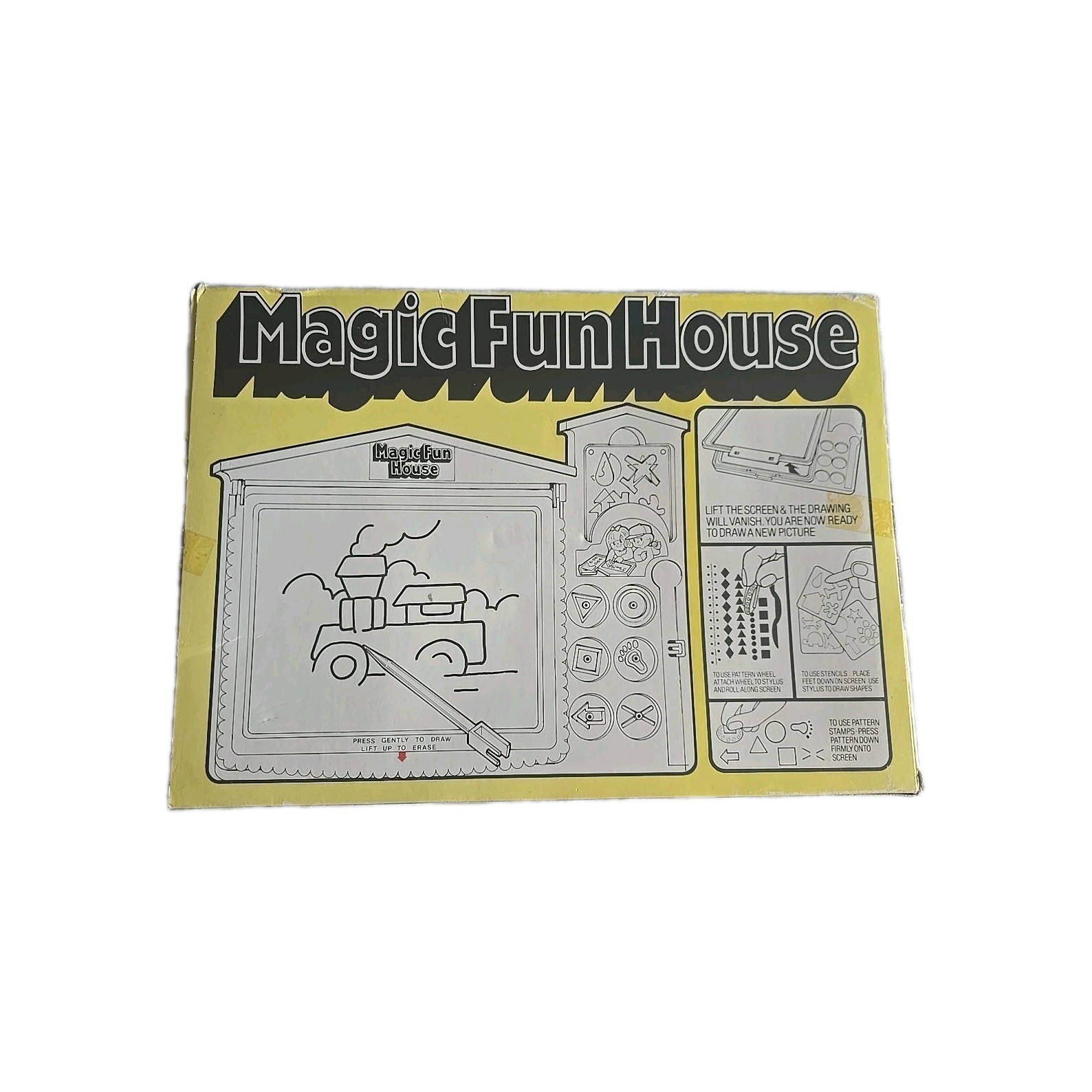 Vintage Magic Fun House Drawing Board 1980s
