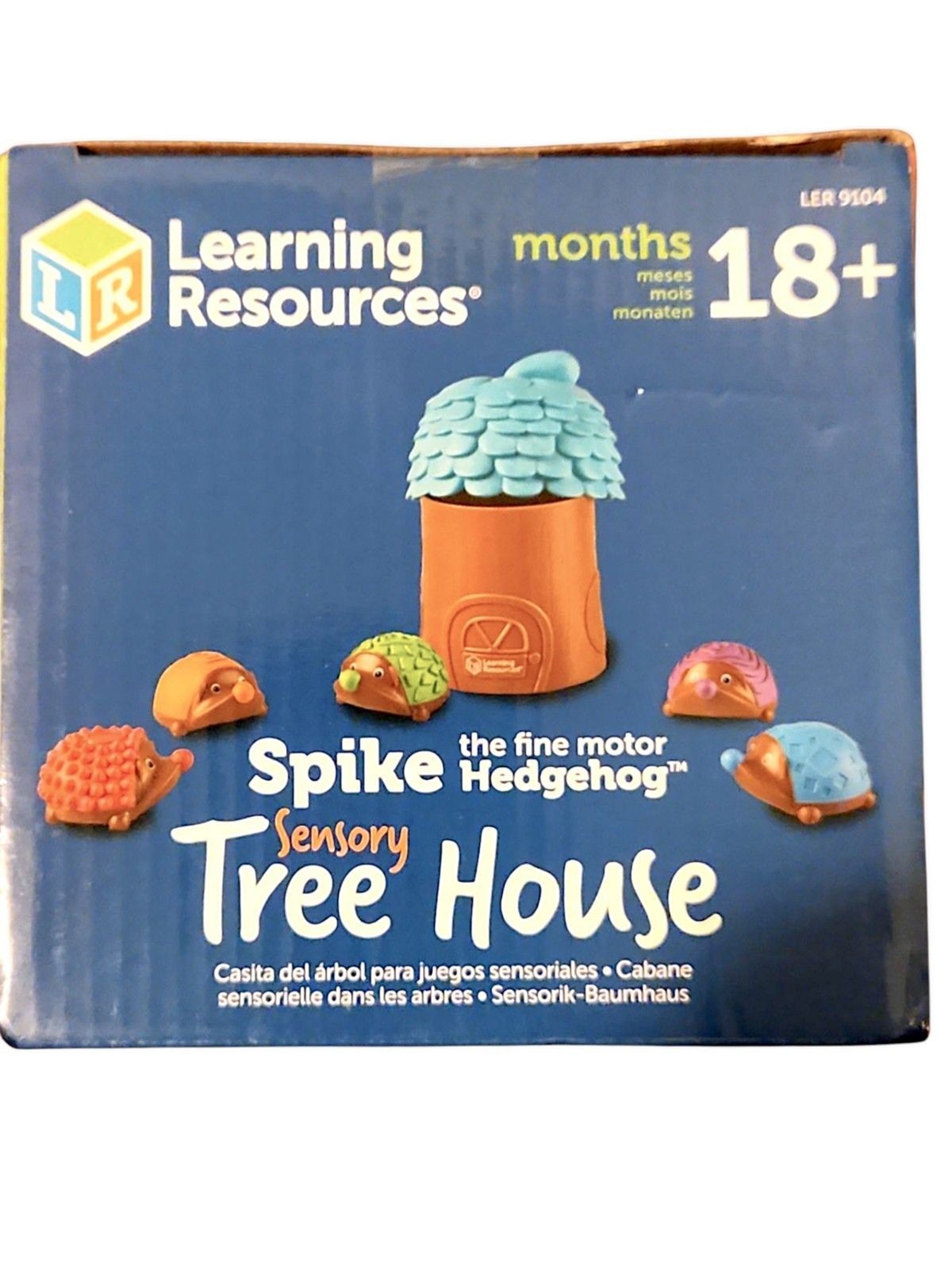 Learning Resources Spike the Fine Motor Hedgehog Sensory Tree House Education