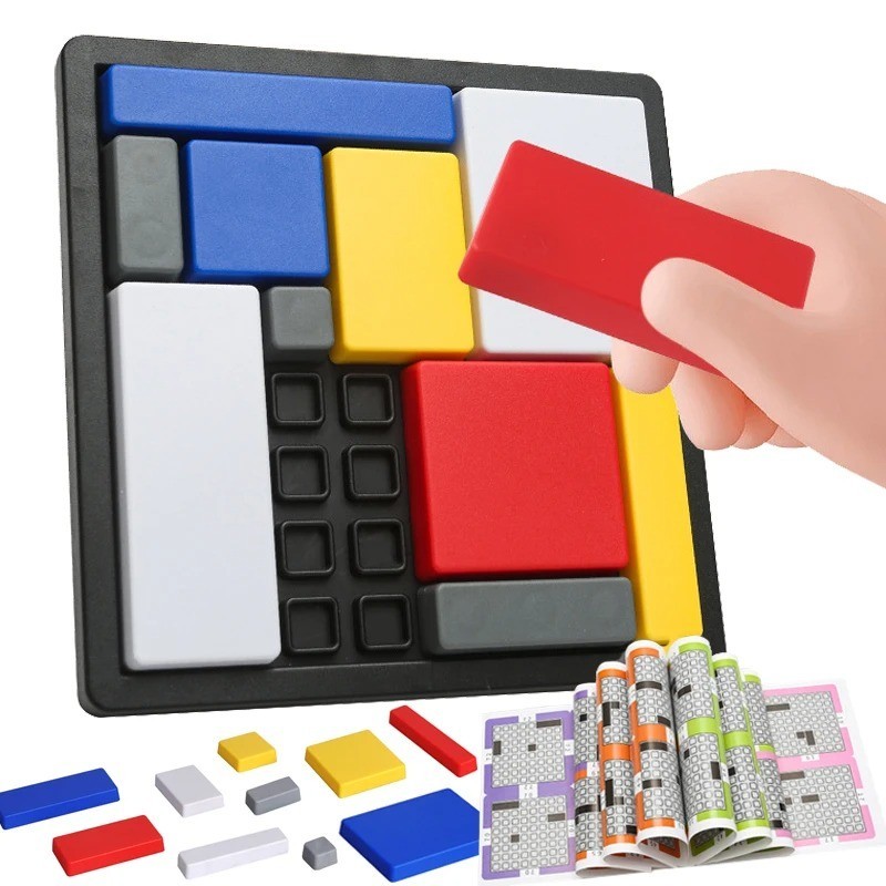 Logic Puzzle Brain Teaser Game For Kids Adults,88 Challenges 4 Difficulty Level