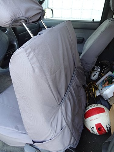 , Made to fit 1995-2000 Tacoma 60/40 Split Bench Custom Seat Covers. Gray