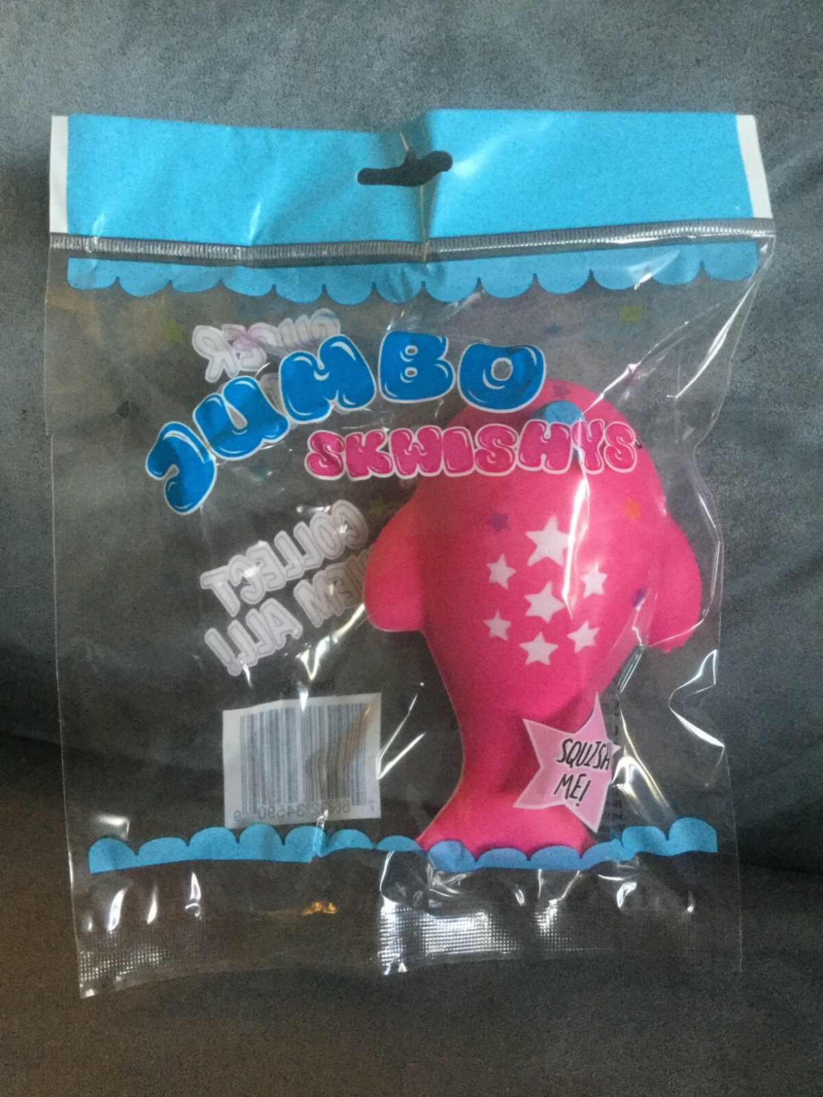 MSA TRADING, INC. JUMBO SKWISHYS SOFT SQUISH 5″ PINK WHALE – NEW
