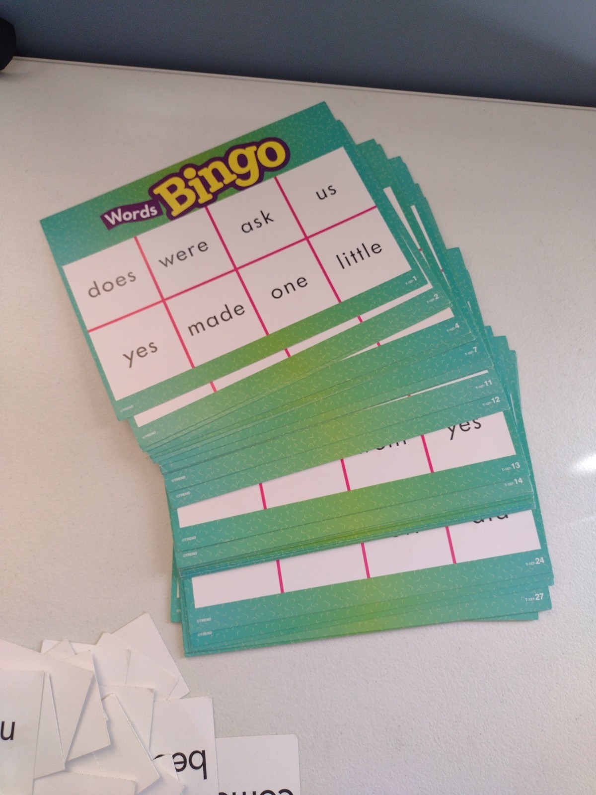 Trend Basic Sight Words Bingo Individual/ Group Play Up To 36 Players Homeschool