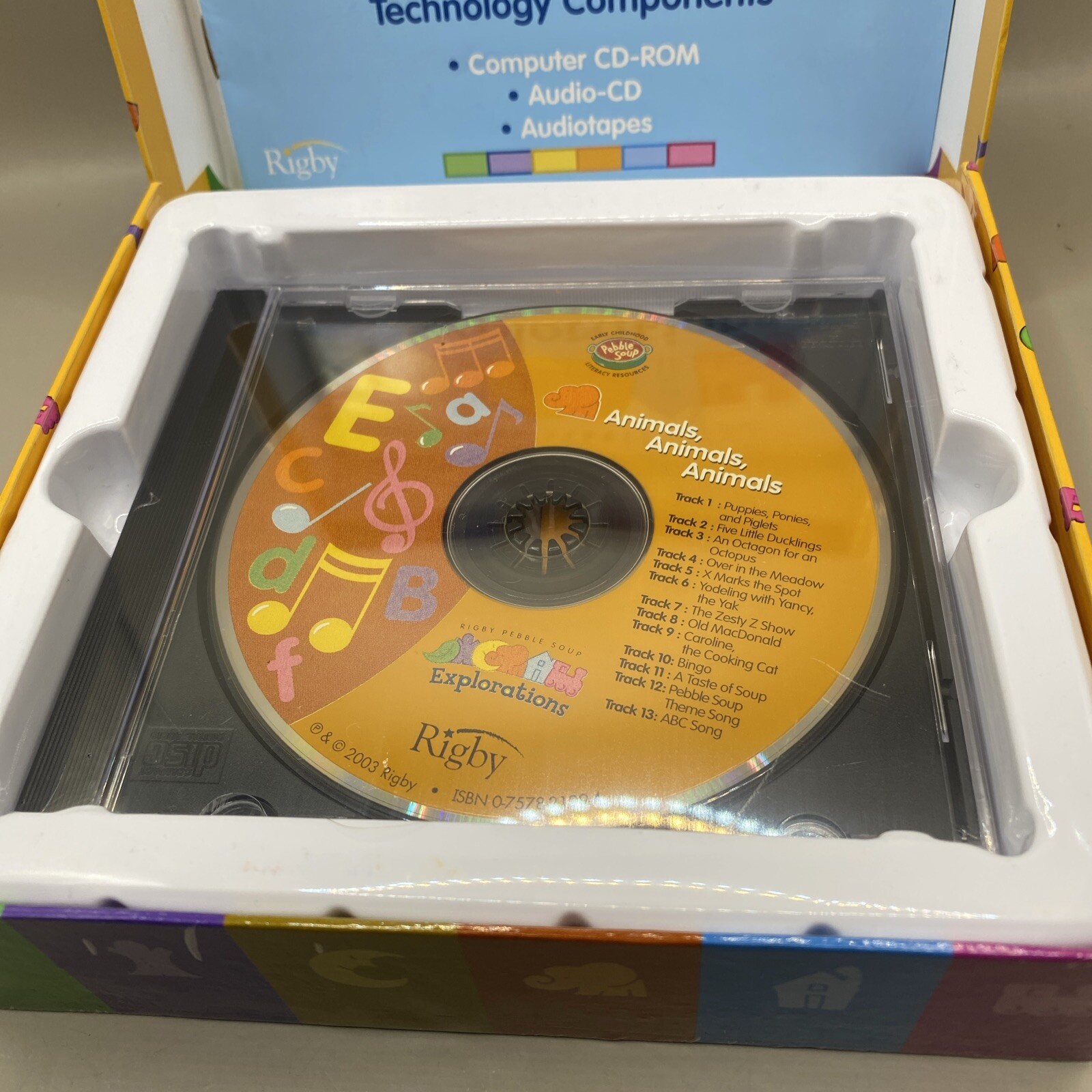 Rigby Pebble Soup Technology Components How Things Work Audio CD, Tapes & CD Rom