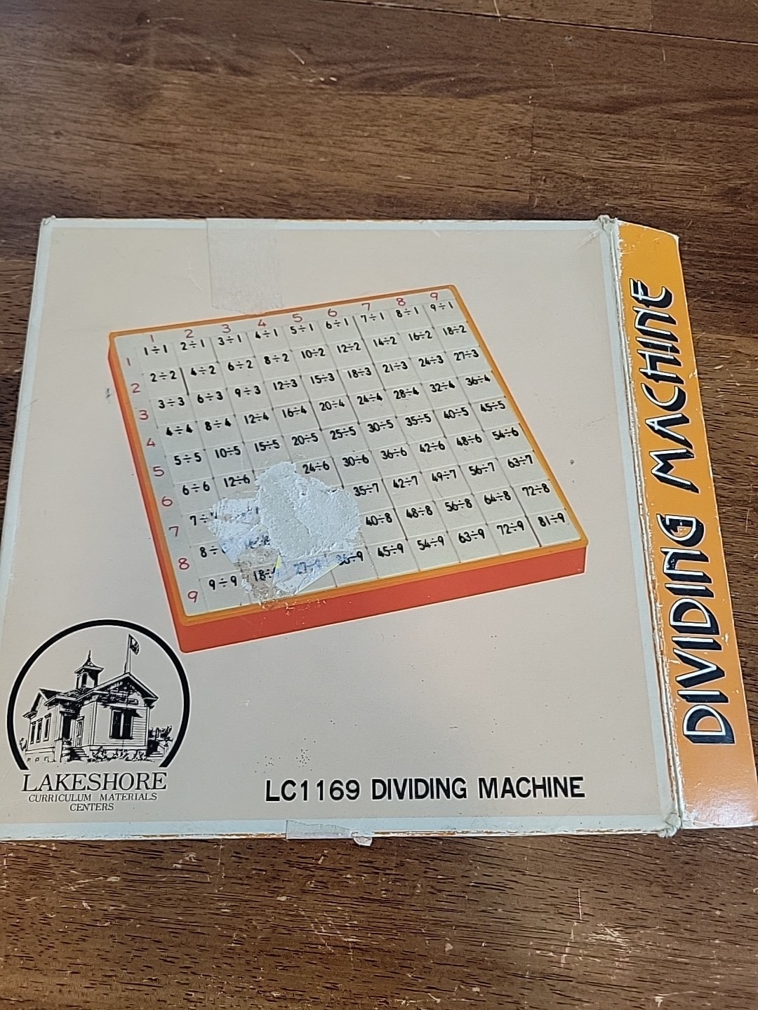 Lakeshore Curriculum LC1169 Dividing Machine Homeschool Division Toy