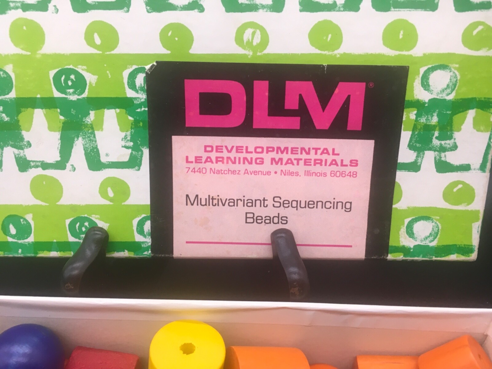 VTG 1973 DLM Developmental Learning Materials 113 Multivariant Sequencing Beads