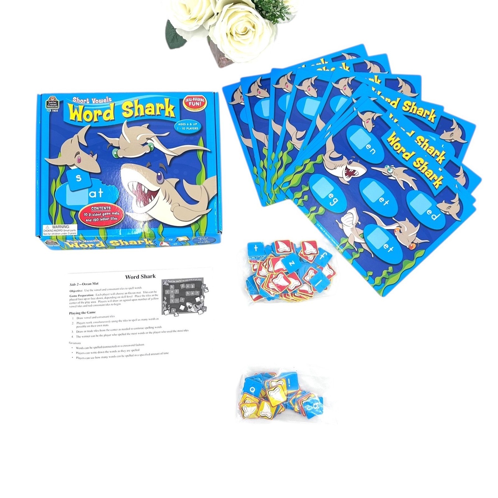Word Shark Short Vowel Sight Words Phonics Game Teacher Resource