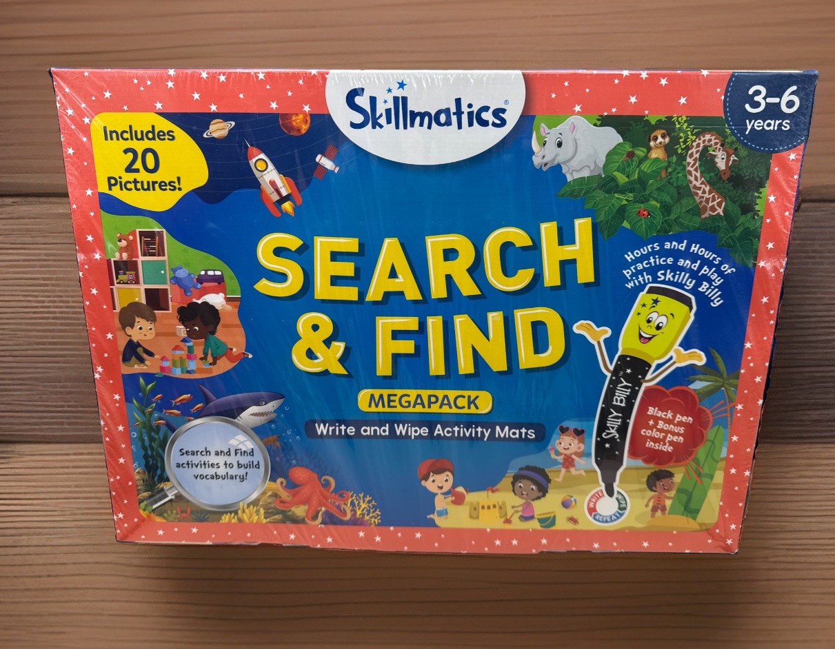 Search and Find Megapack Educational Game Reusable Preschool Learning Activity