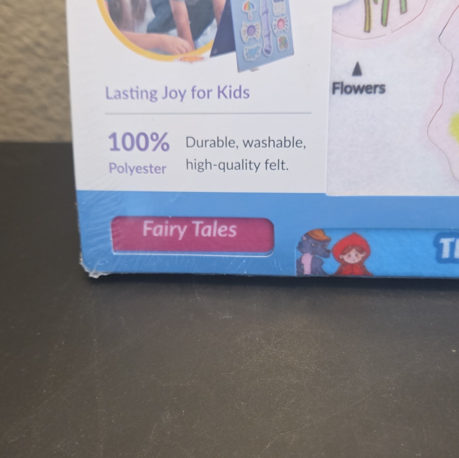 CHEFAN Felt Board Set The Little Red Riding Hood Fairy Tales Multicolor Age 3+