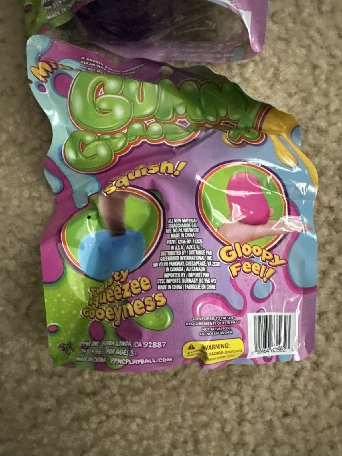 Viral TikTok 4 Pack PPNC Gummy Gumdrop Squishy Brand New squishy