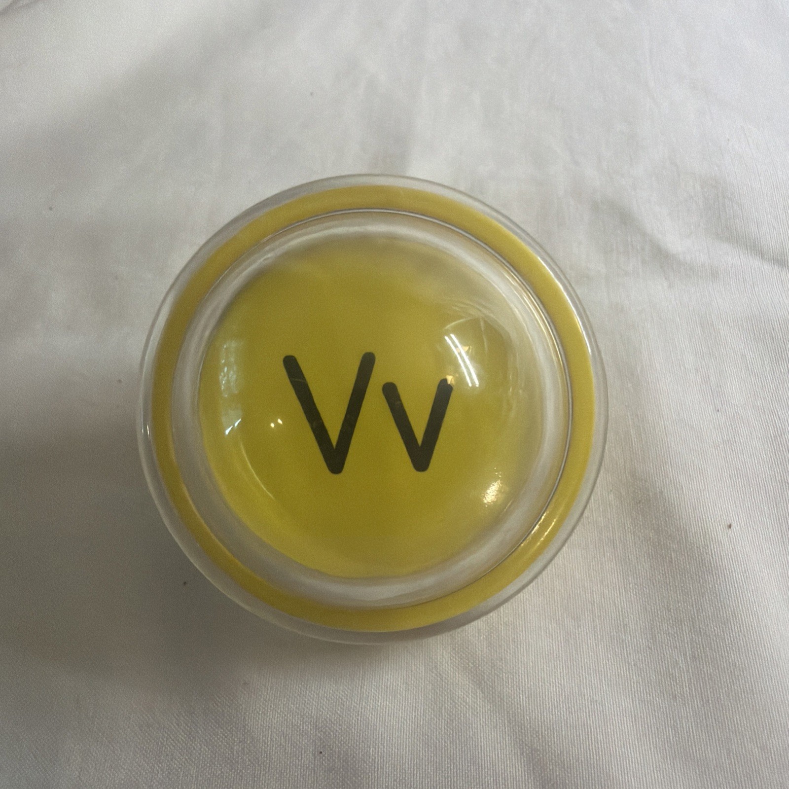 Lakeshore Float & Find Alphabet Bubbles Replacement Letter Vv VOLCANO