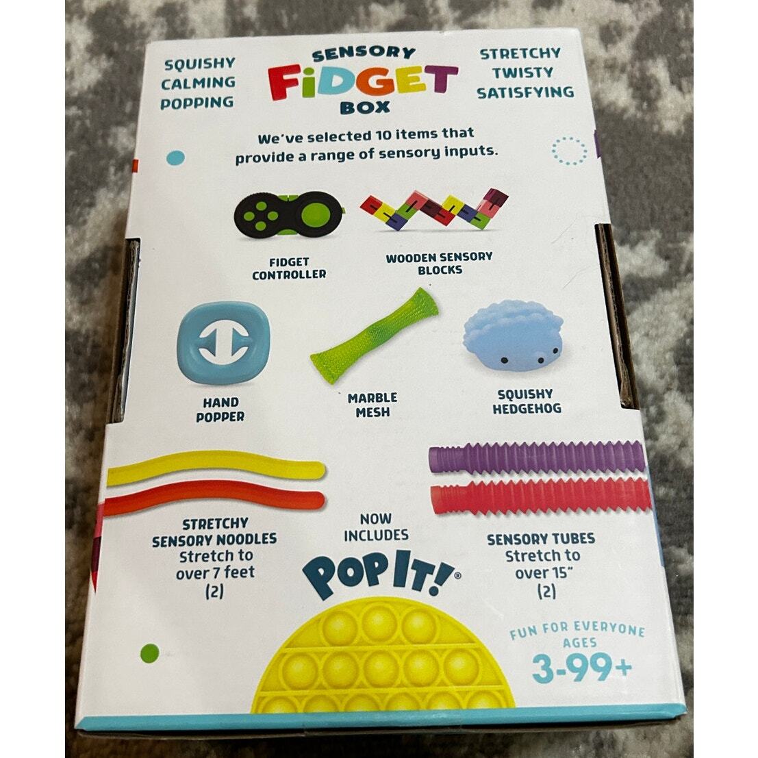 Sensory Fidget Box-10 Pack Tactile & Sensory Engagement (NEW)
