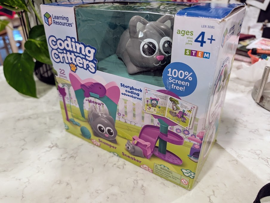 Learning Resources Coding Critters Scamper & Sneaker STEM Toy Preschool Kids NEW