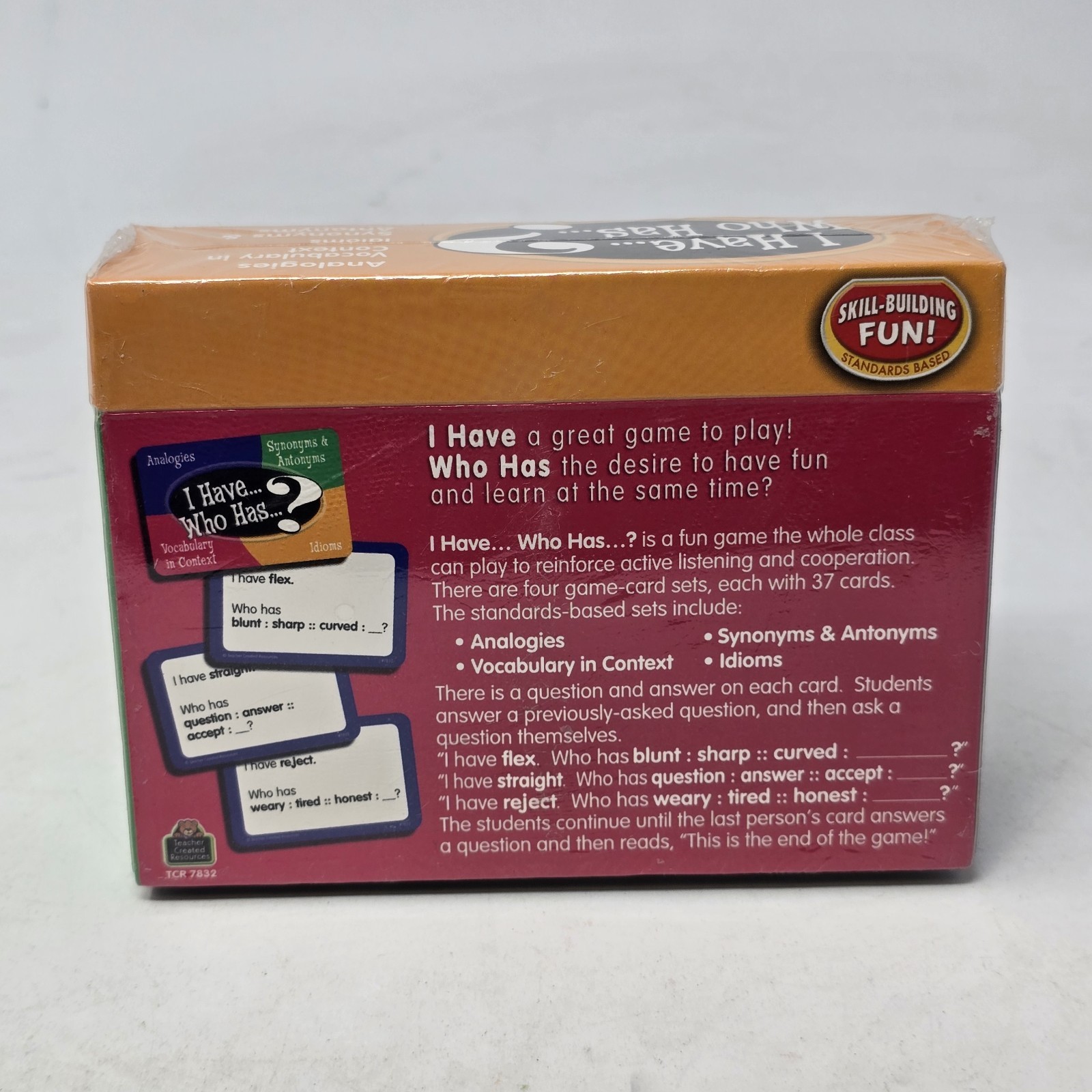 Teacher Created Resources I Have…Who Has? L. Arts Grades 5-6 Interactive New