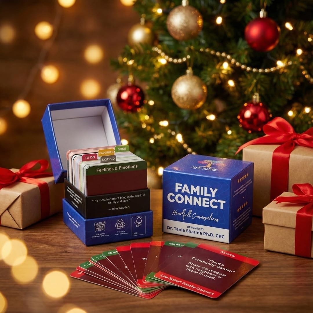 Family Connect – 400 Conversation Starter Cards for Families, Teens, Car Trav…