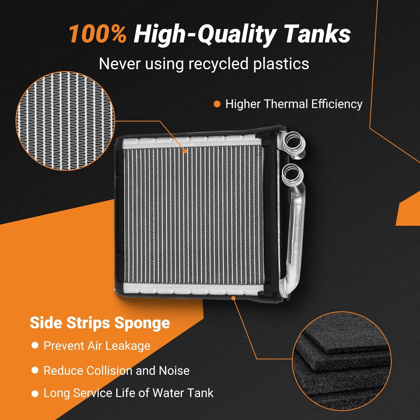 Autoexact Heater Core for 2010-2014 Volkswagen Golf, for 2012-2019 Volkswagen…