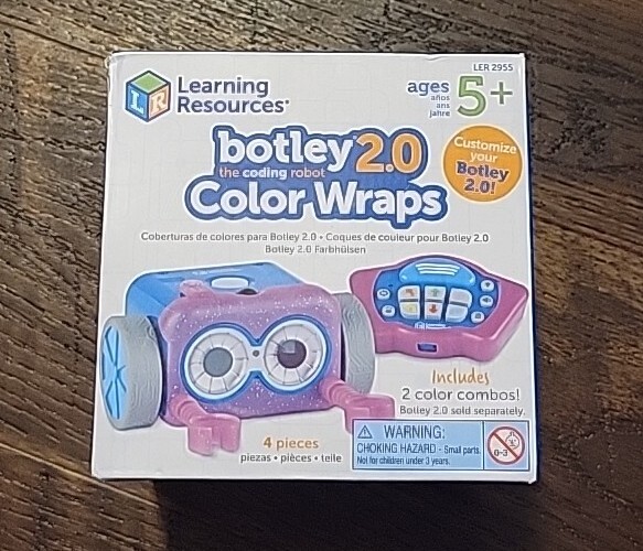 LEARNING RESOURCES TOY 2955 BOTLEY 2.0 COLOR WRAPS PURPLE PACK