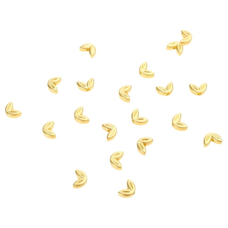 20Pcs Double Hole Spacer Beads for Crafting Unique Jewelry Earring Accessories