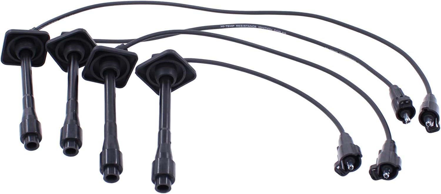 MOTOKU Ignition Coil and Spark Plug Wire Set for Toyota Solara Camry 2.2