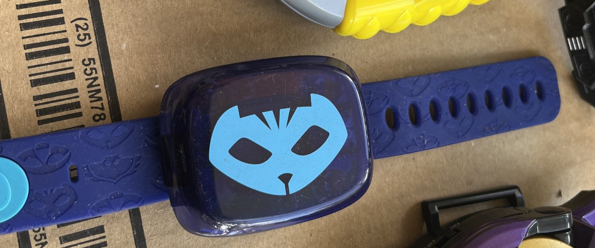 VTech PJ Masks Super Catboy Learning Watch Ages 3-6 Number Counting Shapes Toy