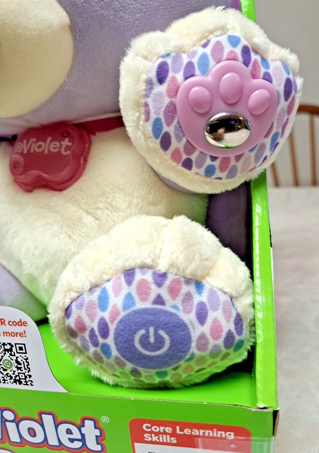 New LeapFrog My Pal Violet Smarty Paws – 40+ Songs & Phrases – Interactive Plush