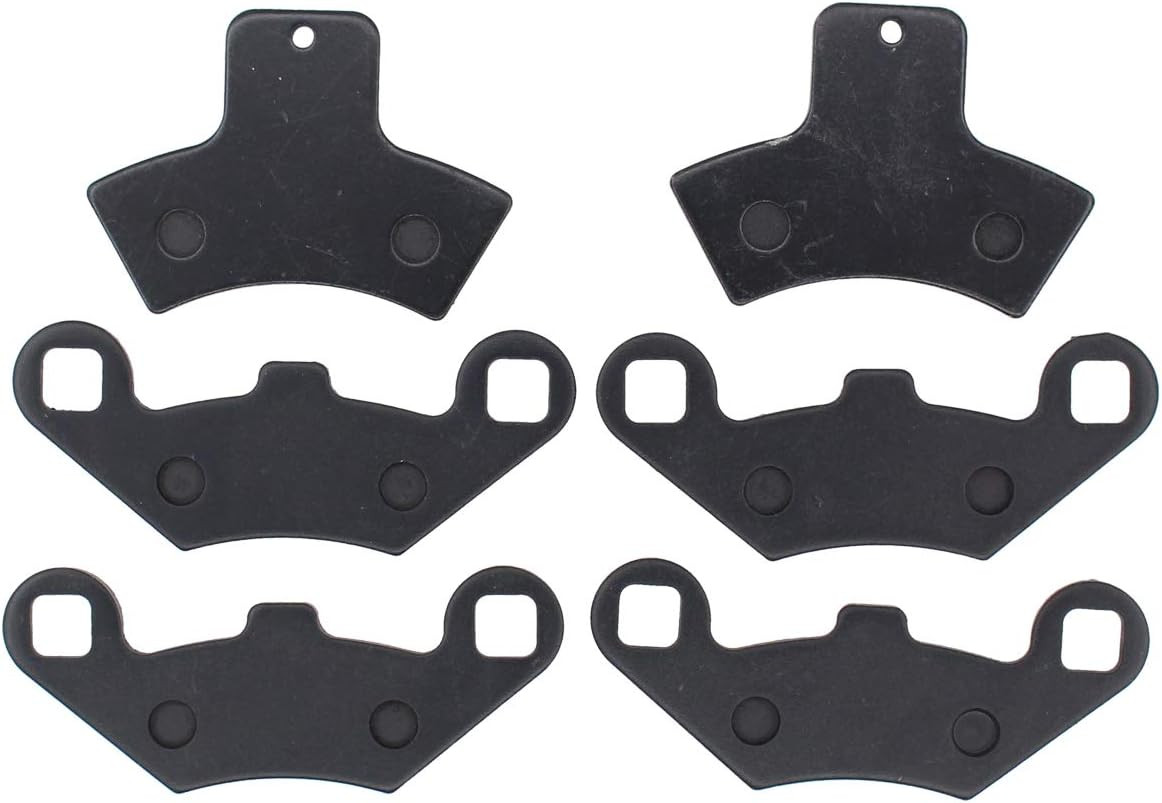 Front & Rear Brake Pads for Sportsman 500 4X4 HO Scrambler 400 Trail Blazer 250