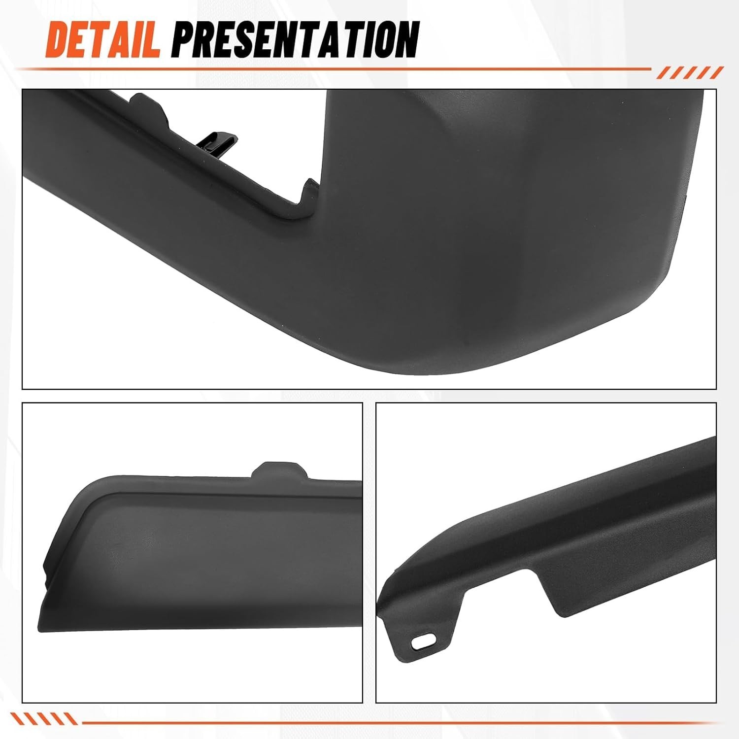 Rear Bumper End Cap Compatible With 2016-2023 Toyota Tacoma W/O Sensor Hole