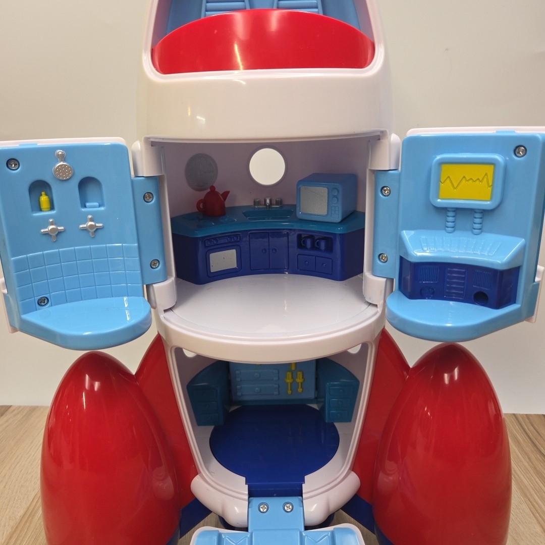 Lakeshore Learn & Play Rocket Spaceship Toy | Educational STEM | Playset Only