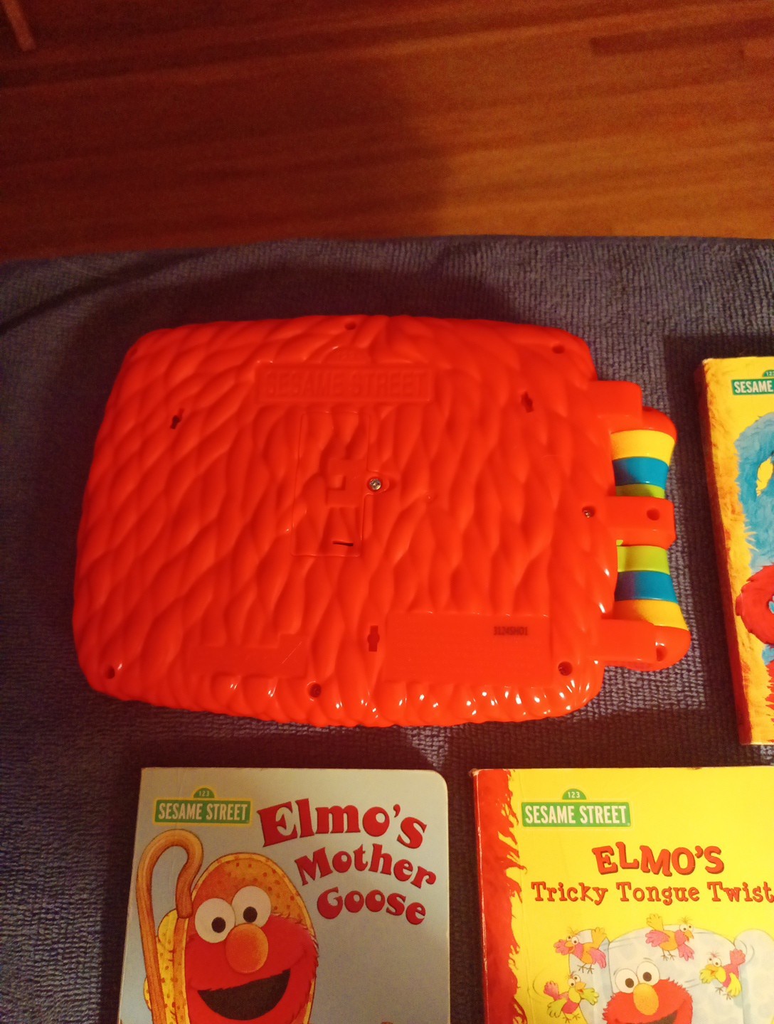 Sesame Street Elmo Goes to the Farm Interactive Musical Toy Book, 3 Book Lot
