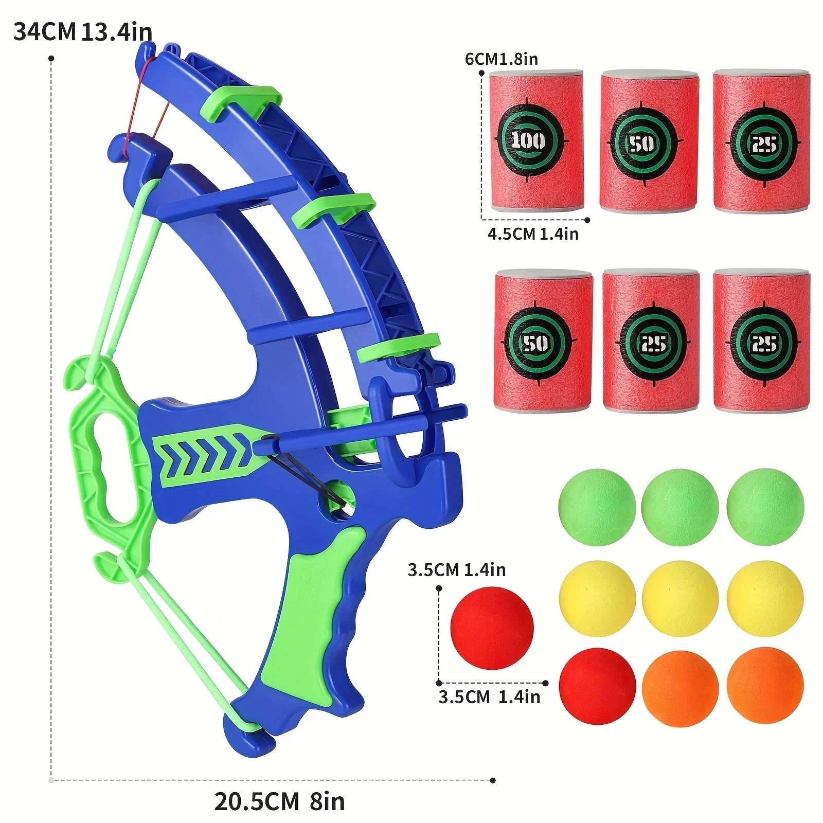 Kids Soft Bullet Target Balls Practice Toy for Shooting Children Educational Toy