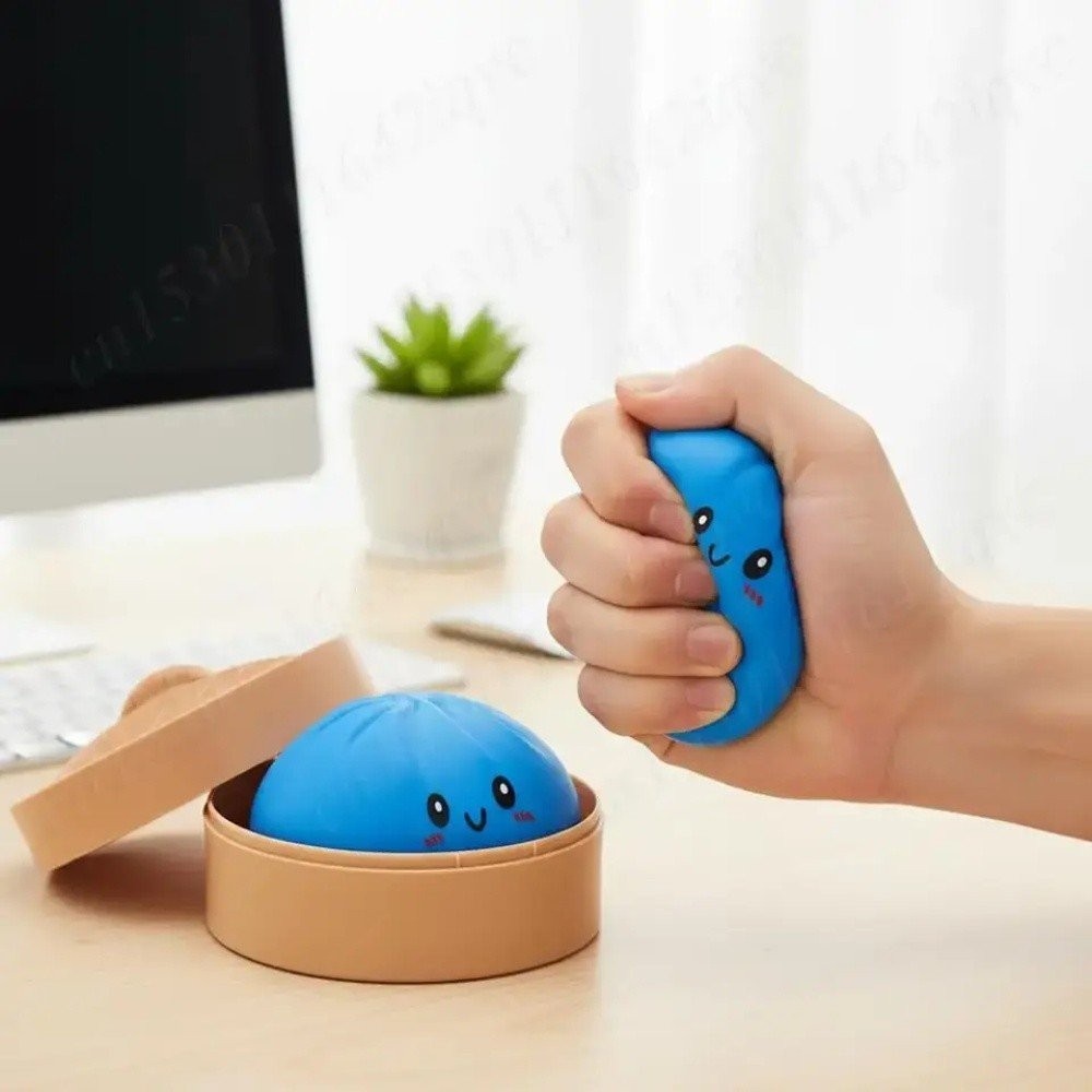 Giant Dumpling Steamed Bun Dumpling Toy Soft Adorable Squeezing Toy New OY