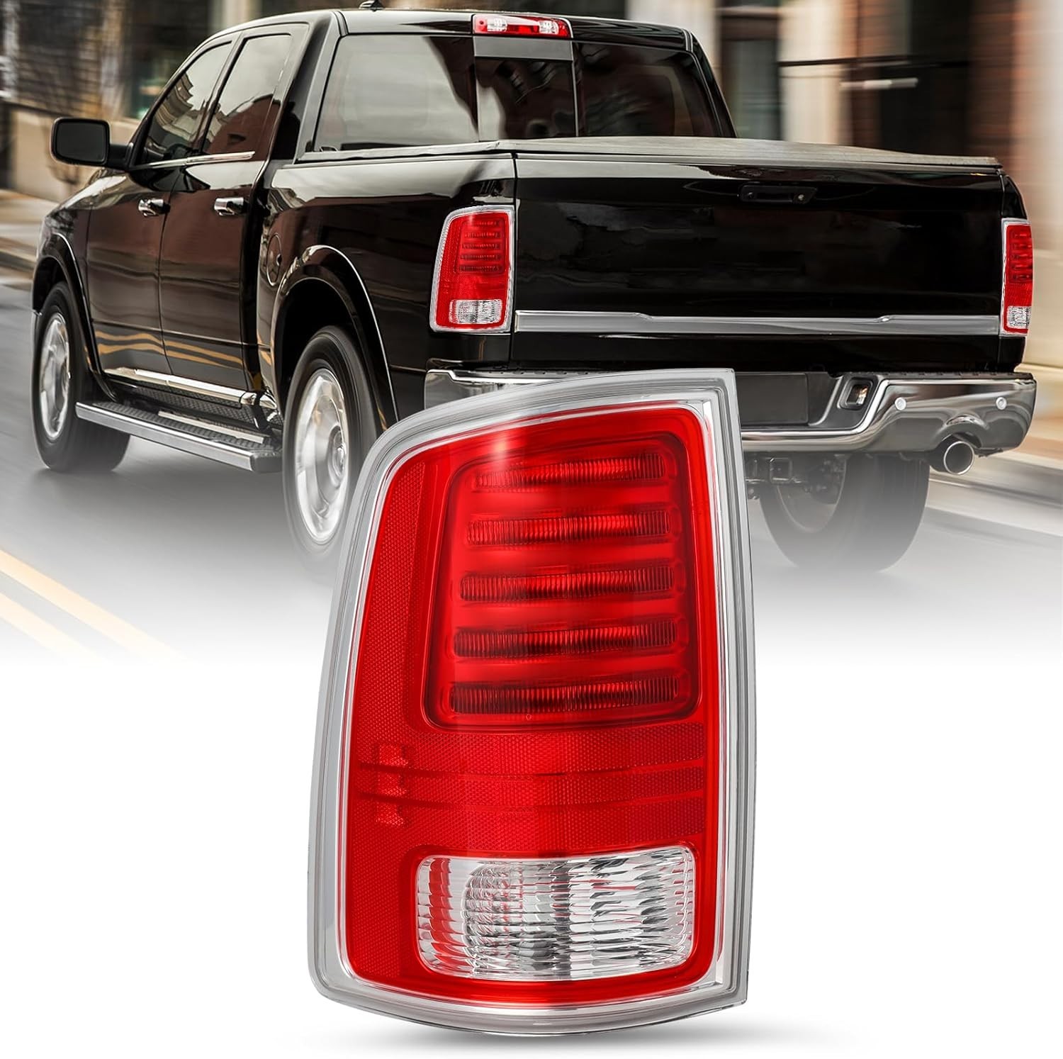 LED Tail Light Assembly for 2013-2018 Dodge Ram 1500/2014-2018 Ram 2500 3500….