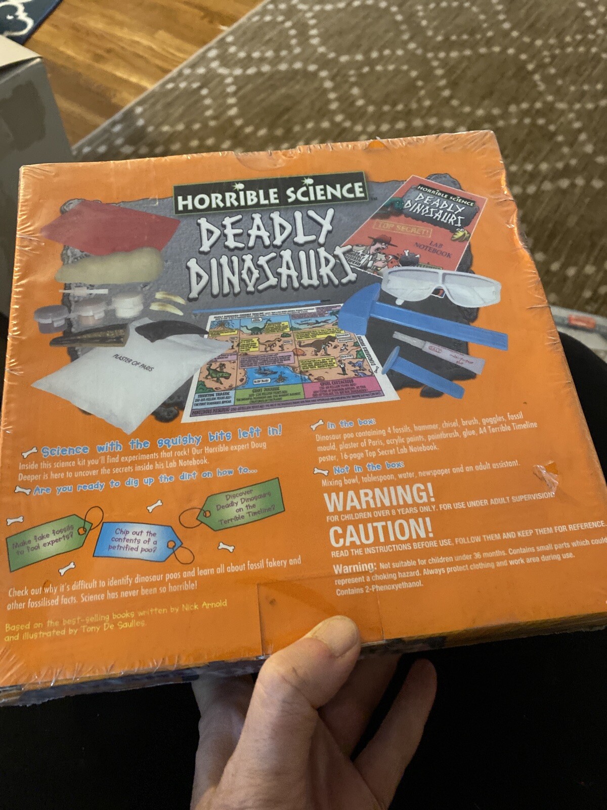 Horrible Science Deadly Dinosaurs the Kit, Brand New and Sealed fossil