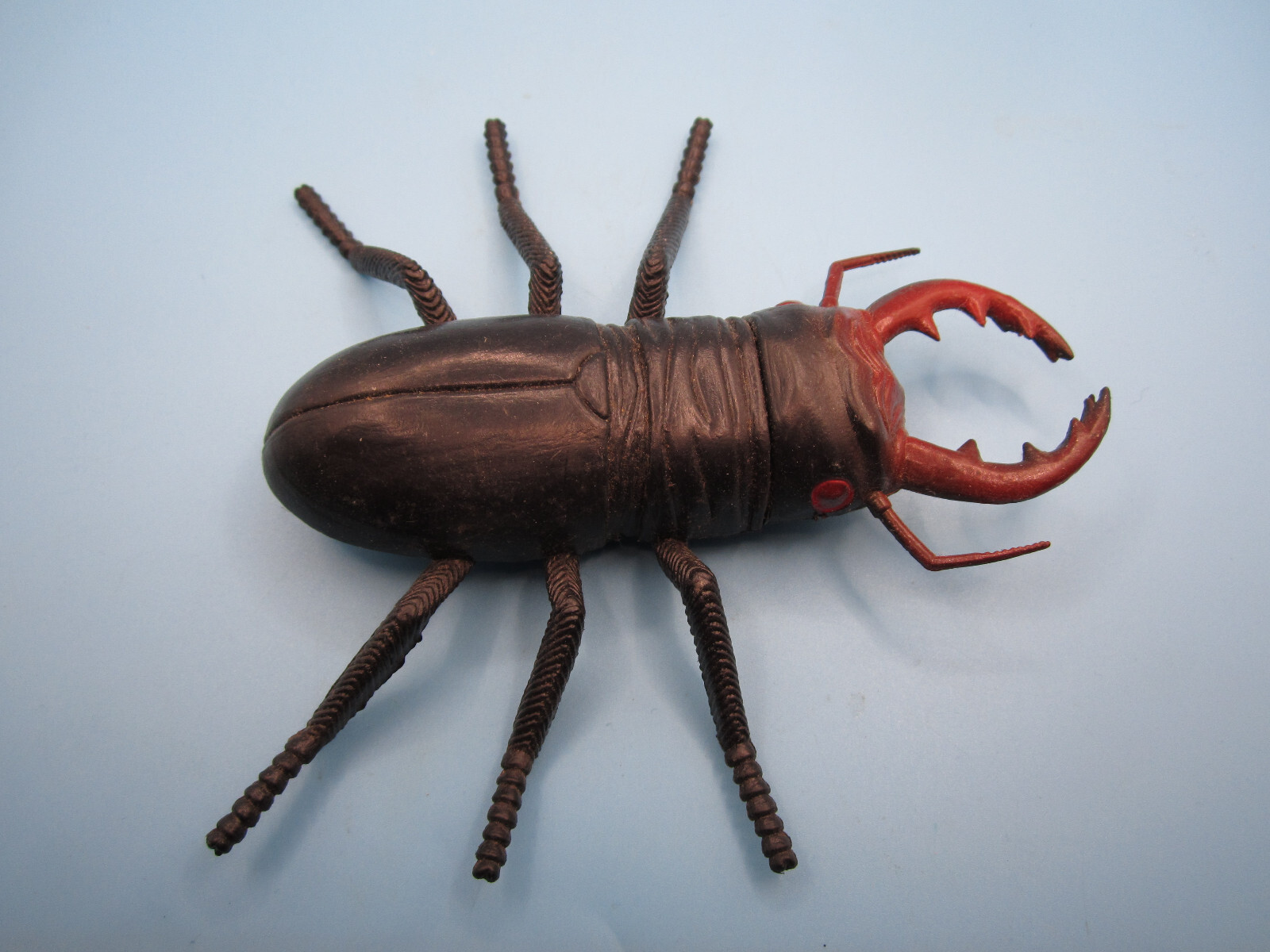 Jumbo Large Creepy Crawler Rubber Beetle and Fly Scary Halloween