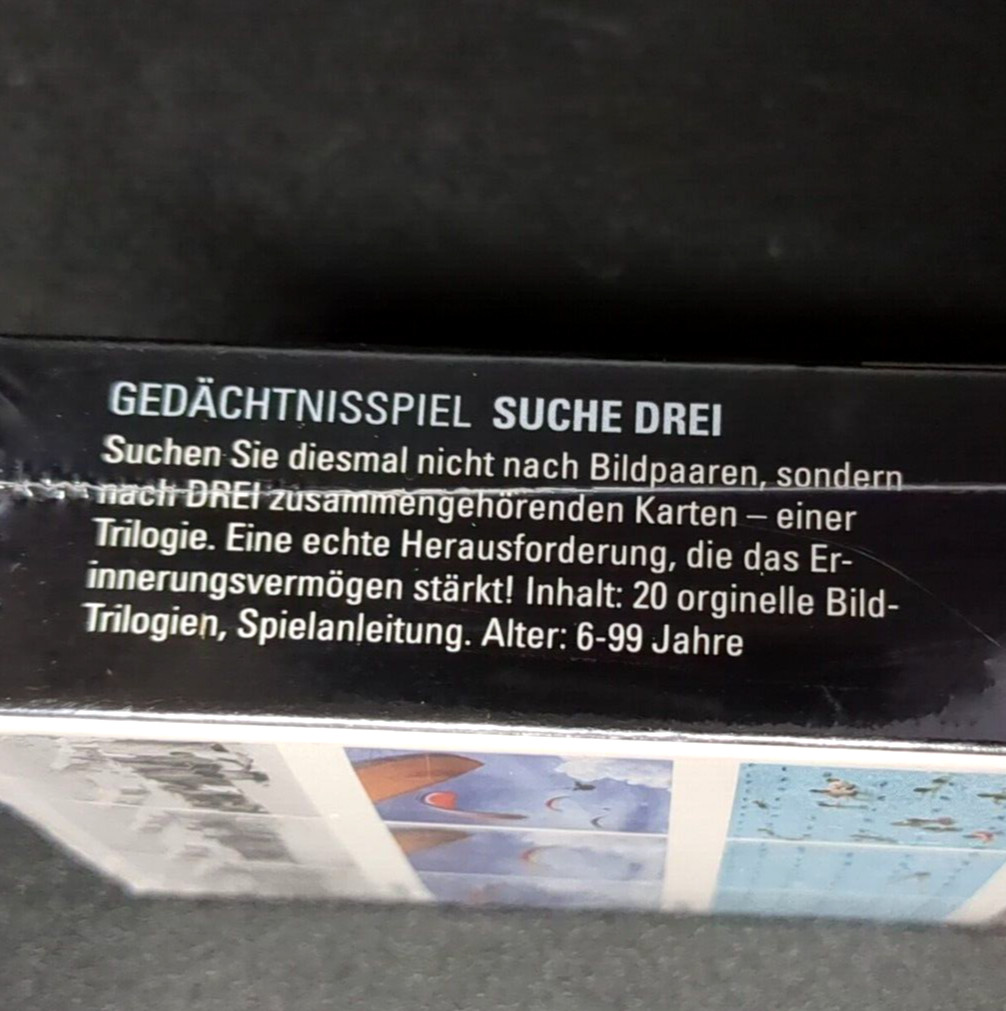 German Memory Game Gedachtnis Pixel Products Memo Cards Spiel Gut Study Nature
