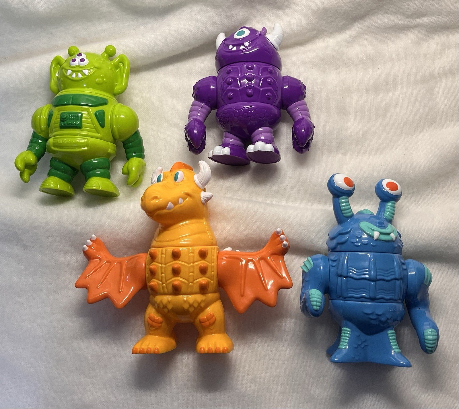 Lakeshore Magnetic Monsters Create & Play 20 Pc Building Set 2022 Complete