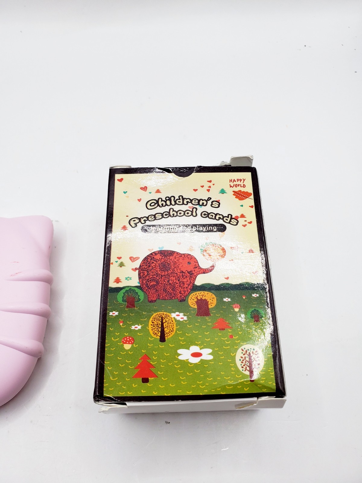 Happy World Flash Cards Early Learning Device – Builds Vocabulary & Motor Skills