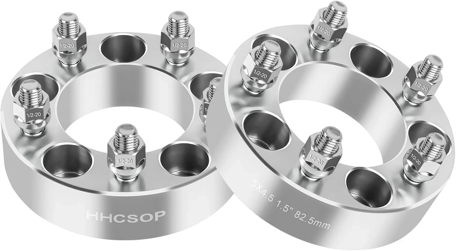 HHCSOP 5×4.5 Wheel Spacers 1.5 inch, Compatible with Ford Mustang Ranger