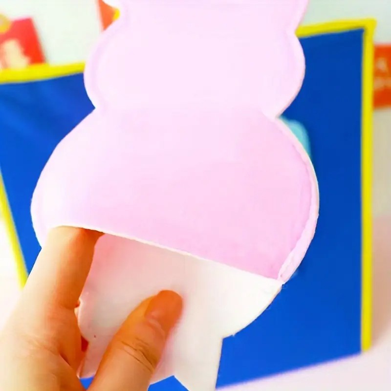 Piggie and Elephant Felt Puppets Story Set Educational Flannel Board Toy