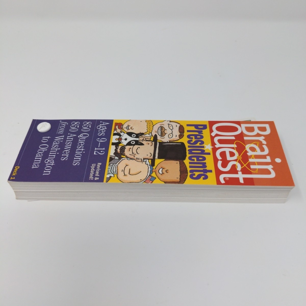 Brain Quest Presidents (Ages 9 – 12) Washington to Obama Decks 1 & 2