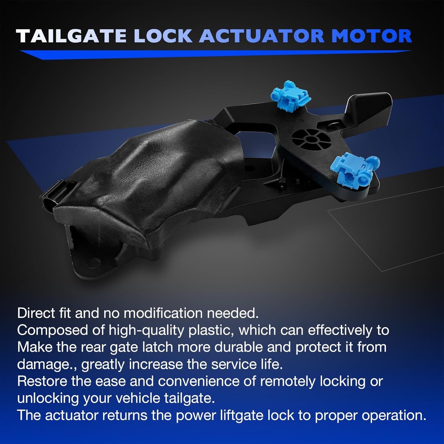 Rear Gate Powered Tailgate Lock Actuator Compatible with 2017-2021 Ford F150 …