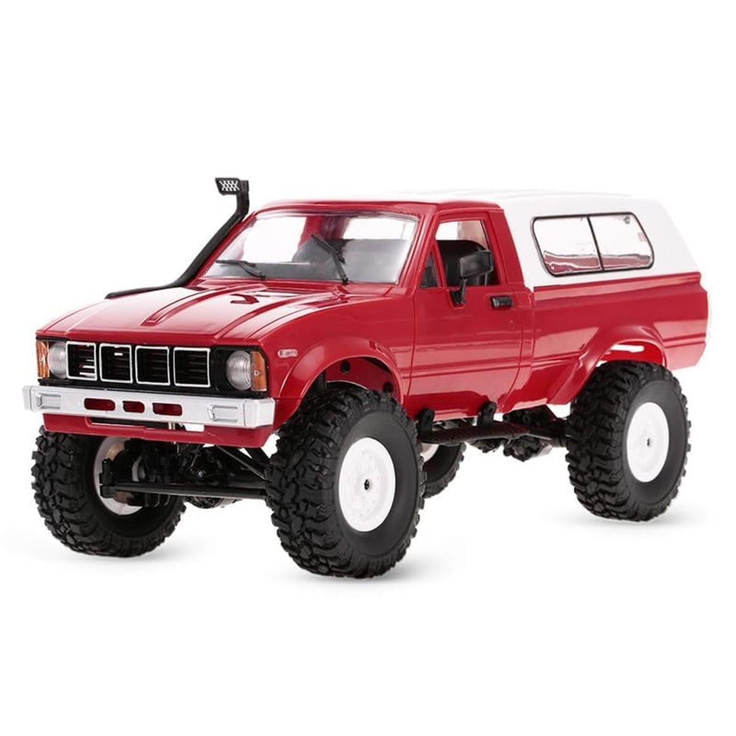 YIKESHU RC Rock Crawler WPL C24 RC Truck 4×4 1/16 RC Crawler Off Road All Ter…