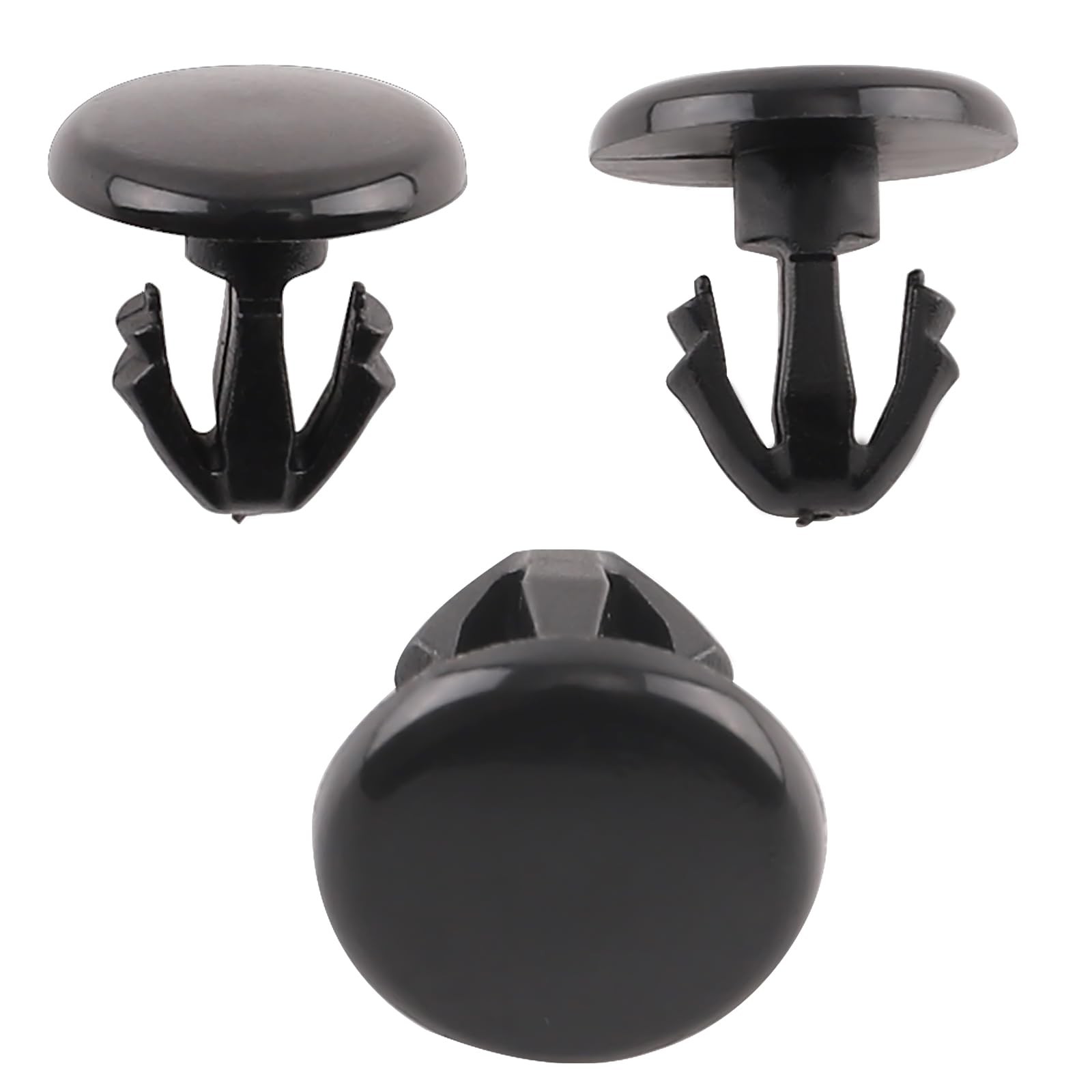 maXpeedingrods 2pcs Rear Door Weatherstrip Seal Left & Right for Ford Black
