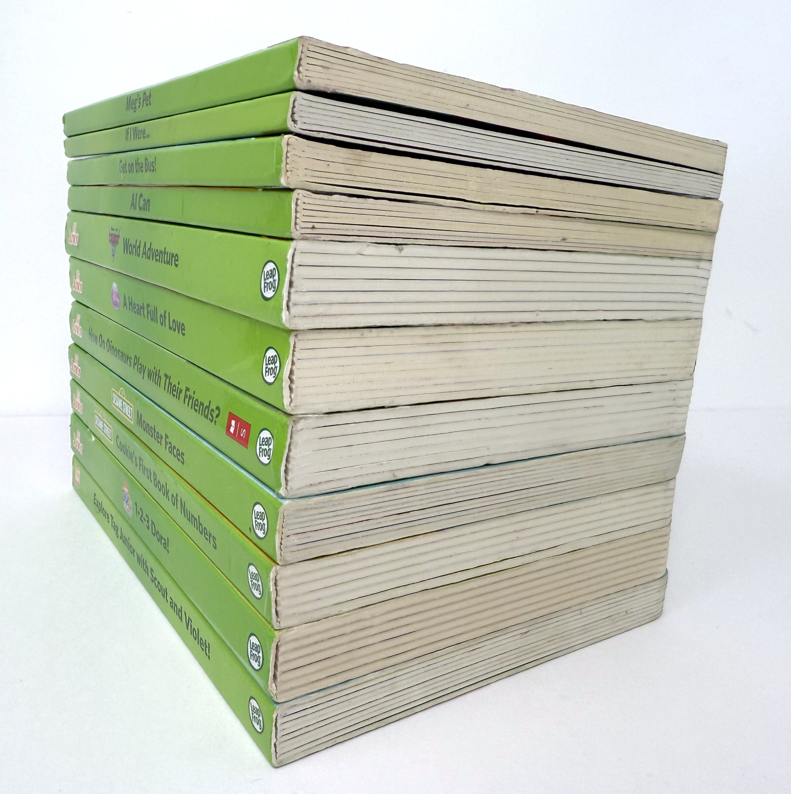 Leap Frog TAG Hardcover books – Disney Princess Cars Dino Short Long Vowels Book