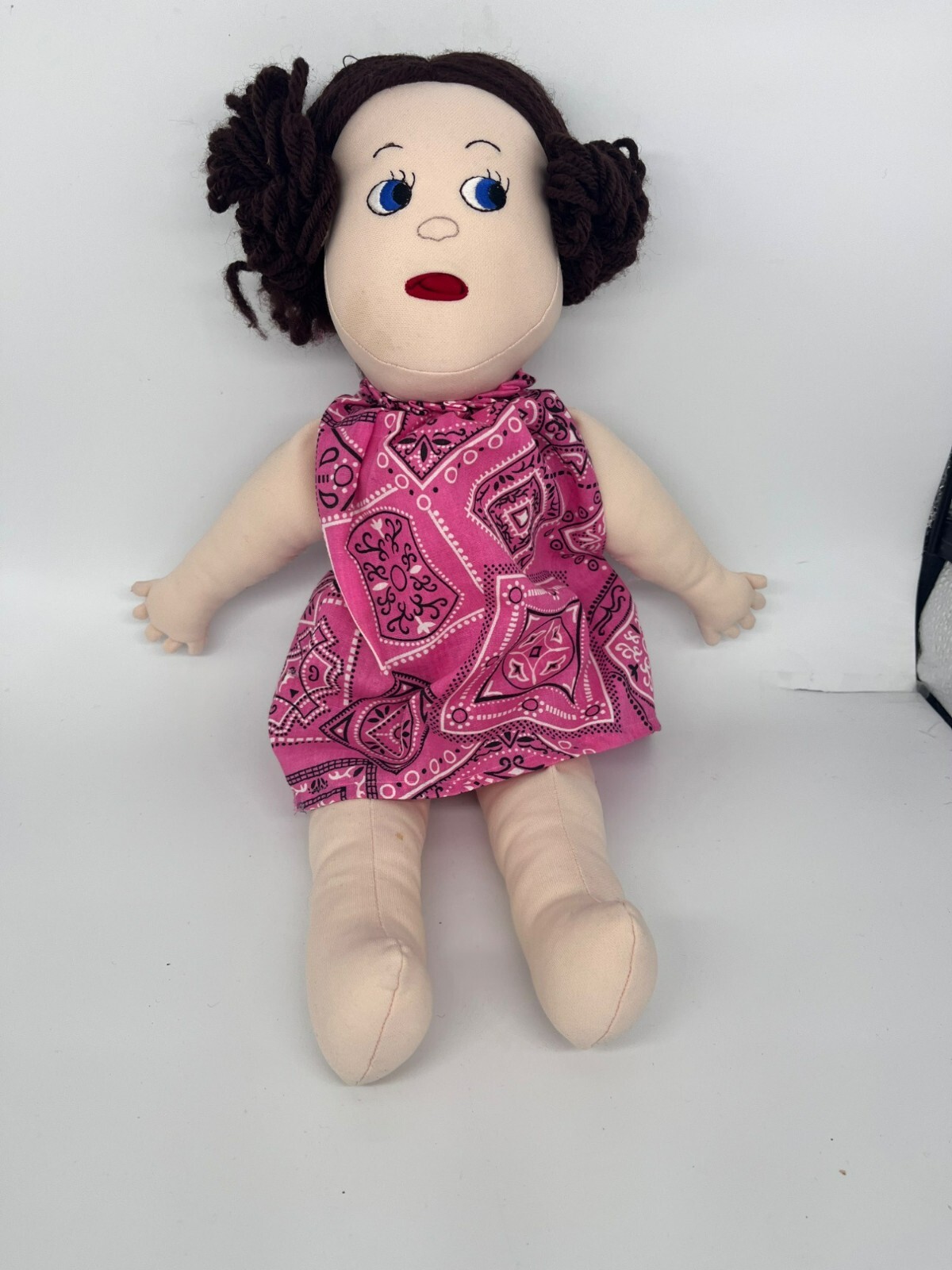 Vintage Teach A Bodies Anatomically Correct Plush Dolls 3pc #2839