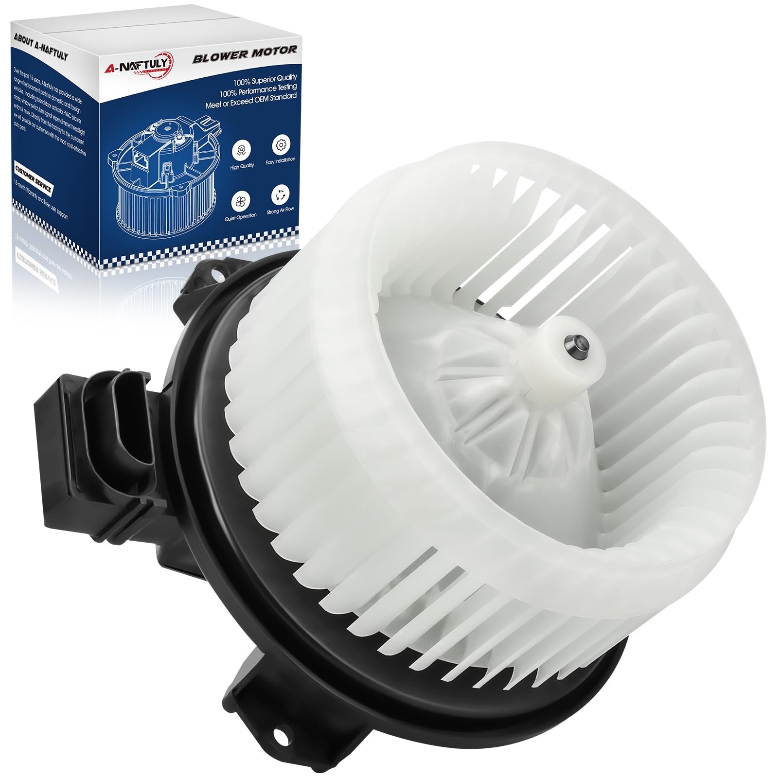 AC Blower Motor with Fan Replacement Fits for 2007-2012 Toyota Yaris, Scion x…
