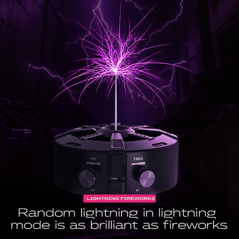 Music Tesla Coil Music Box Artificial Touchable Audio DIY Experiment HAU