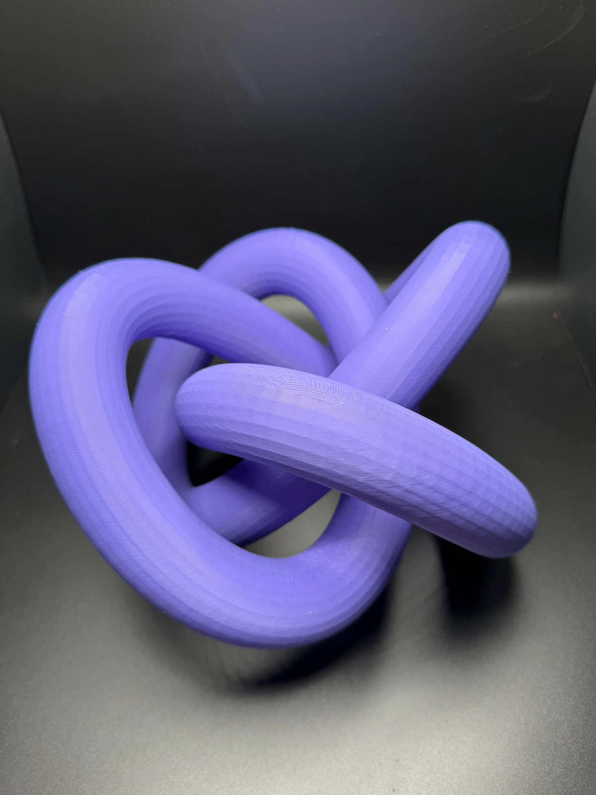 3D Printed Torus Knot – High Quality Gift for Teachers, Him or Her – Unique