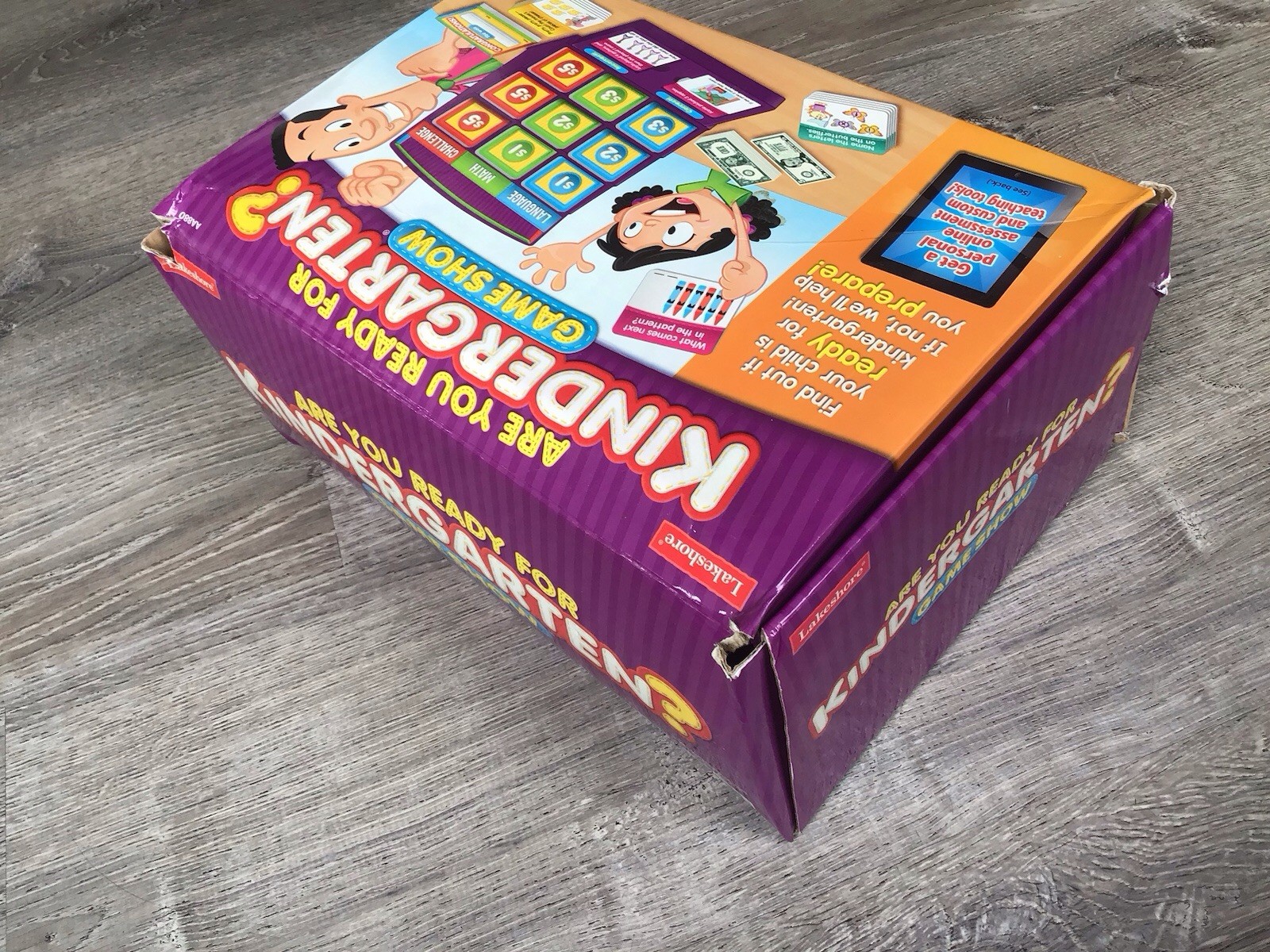 Lakeshore ARE YOU READY FOR KINDERGARTEN? Game Show Learning Toy #AA880