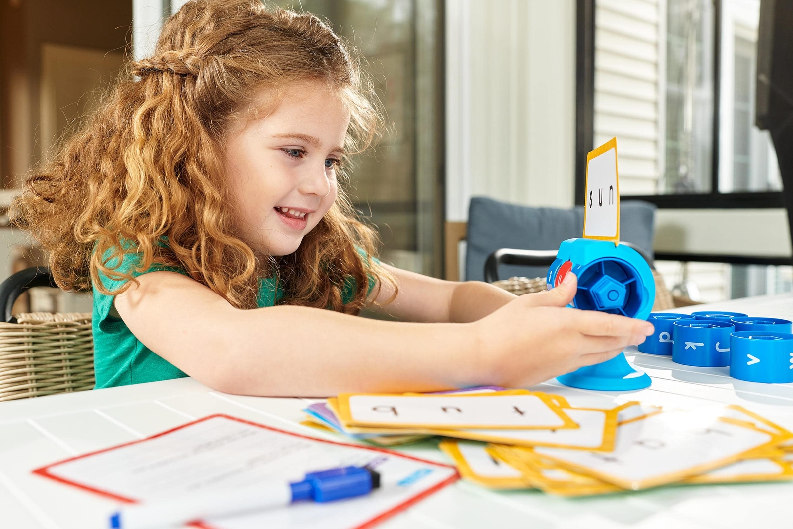 CVC Word Builder Activity Kit for Kids Spelling Reading Sight Words Learning